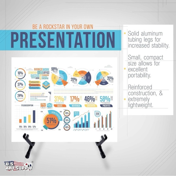 NIB Small 14” Portable Easel - Picture 16 of 16